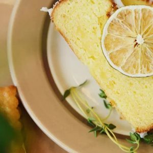 bolo de limão e azeite